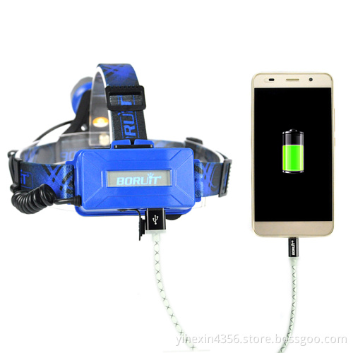 Newest Colorful High Power CREE XM L2 USB Rechargeable LED Headlamp